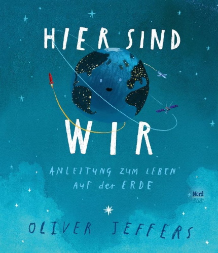 Buchcover und Innenansicht für das Buch: Here We Are
