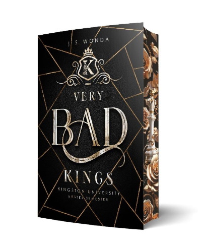 Buchcover und Innenansicht für das Buch: Very Bad Kings