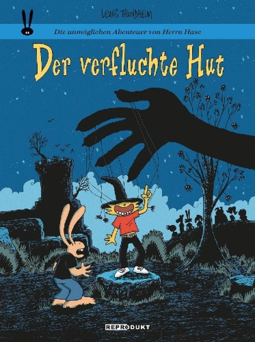 Buchcover und Innenansicht für das Buch: Die unmöglichen Abenteuer von Herrn Hase 19
