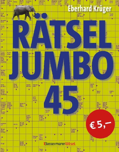 Buchcover und Innenansicht für das Buch: Rätseljumbo 45