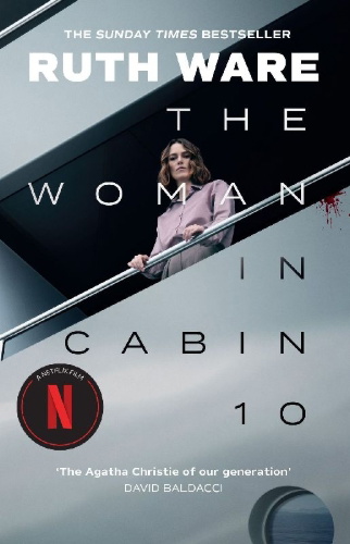 Buchcover und Innenansicht für das Buch: The Woman in Cabin 10. Film Tie-In