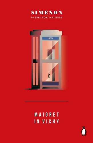 Buchcover und Innenansicht für das Buch: Maigret in Vichy