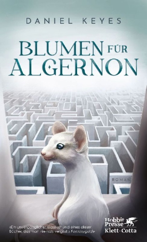 Buchcover und Innenansicht für das Buch: Flowers for Algernon