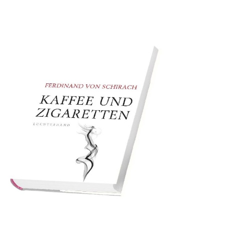 Buchcover und Innenansicht für das Buch: Kaffee und Zigaretten