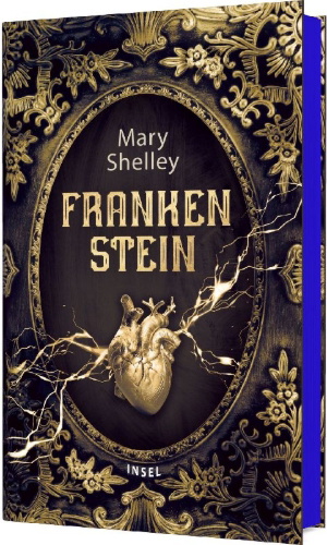 Buchcover und Innenansicht für das Buch: Frankenstein oder Der moderne Prometheus