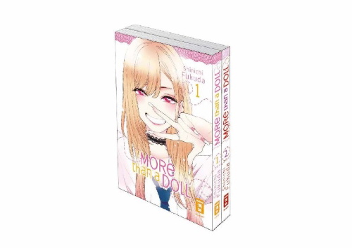 Buchcover und Innenansicht für das Buch: Sono Bisque Doll wa Koi wo suru