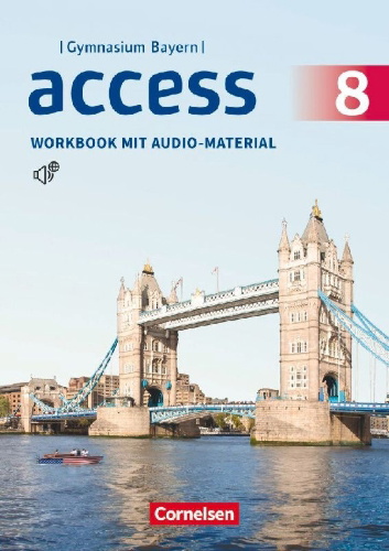 Buchcover und Innenansicht für das Buch: Access 8. Jahrgangsstufe - Bayern - Workbook mit Audios online