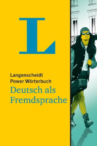 Buchcover und Innenansicht für das Buch: Langenscheidt Power Wörterbuch Deutsch als Fremdsprache