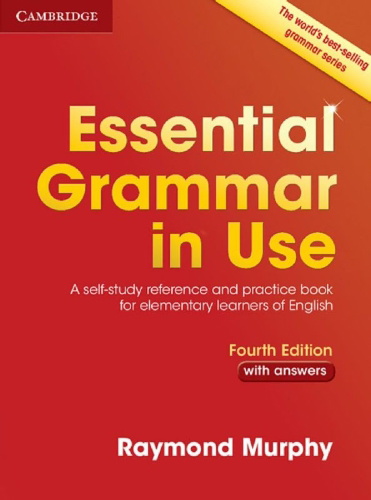 Buchcover und Innenansicht für das Buch: Essential Grammar in Use. Book with answers
