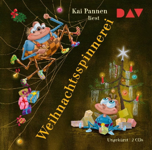 Buchcover und Innenansicht für das Buch: Weihnachtsspinnerei