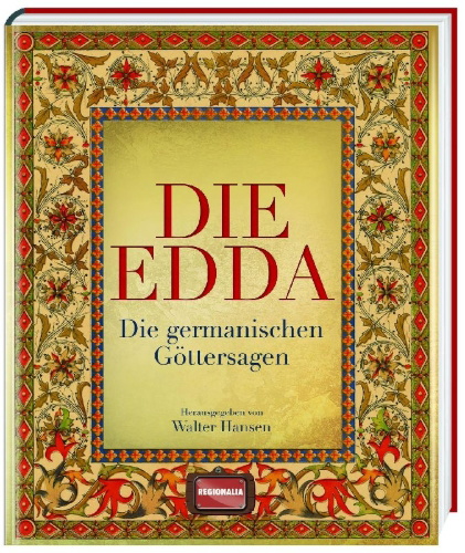 Buchcover und Innenansicht für das Buch: Die Edda