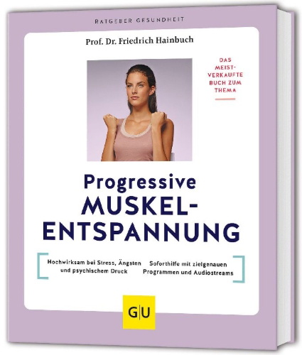 Buchcover und Innenansicht für das Buch: Progressive Muskelentspannung