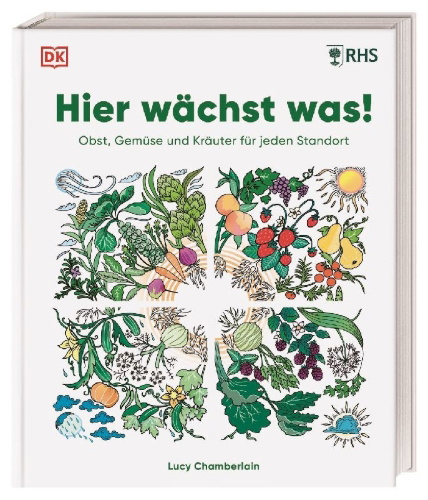 Buchcover und Innenansicht für das Buch: Hier wächst was!