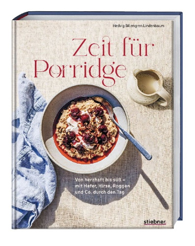 Buchcover und Innenansicht für das Buch: Zeit für Porridge