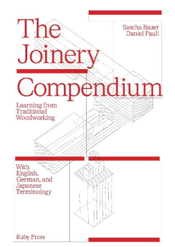 Buchcover und Innenansicht für das Buch: The Joinery Compendium