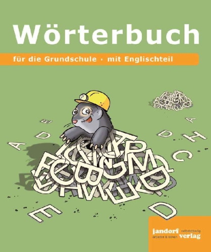 Buchcover und Innenansicht für das Buch: Wörterbuch-für die Grundschule (19x16 cm)