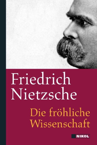 Buchcover und Innenansicht für das Buch: Die fröhliche Wissenschaft