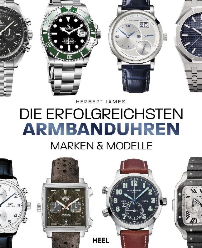 Buchcover und Innenansicht für das Buch: Die erfolgreichsten Armbanduhren