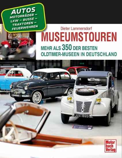 Buchcover und Innenansicht für das Buch: Museumstouren