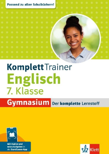Buchcover und Innenansicht für das Buch: KomplettTrainer Gymnasium Englisch 7. Klasse