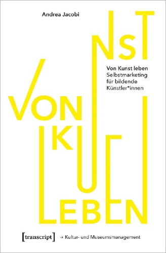 Buchcover und Innenansicht für das Buch: Von Kunst leben