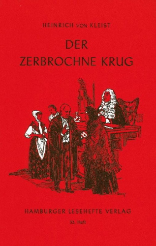 Buchcover und Innenansicht für das Buch: Der zerbrochne Krug