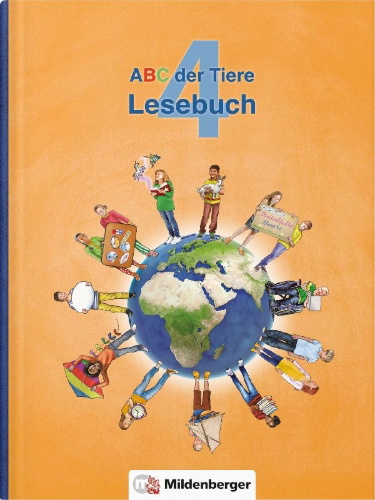 Buchcover und Innenansicht für das Buch: ABC der Tiere 4 - Lesebuch · Neubearbeitung