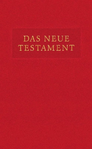 Buchcover und Innenansicht für das Buch: Das neue Testament