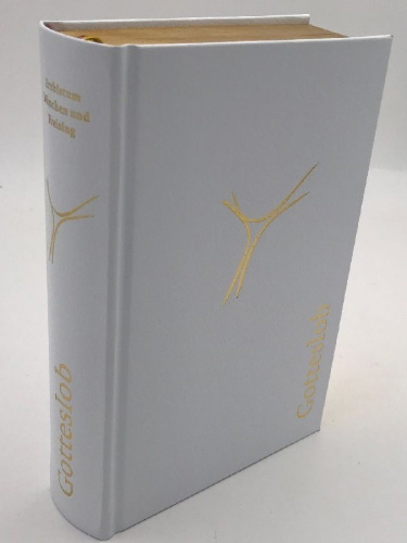 Buchcover und Innenansicht für das Buch: Gotteslob. Katholisches Gebet- und Gesangbuch - Ausgabe für das Erzbistum München und Freising