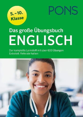 Buchcover und Innenansicht für das Buch: Das große Übungsbuch Englisch 5. - 10. Klasse