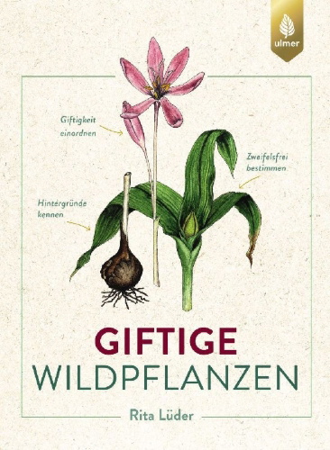 Buchcover und Innenansicht für das Buch: Giftige Wildpflanzen