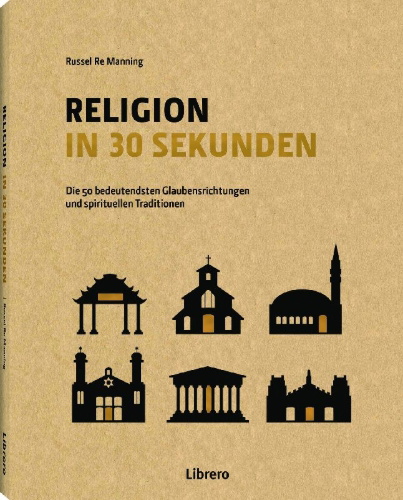 Buchcover und Innenansicht für das Buch: Religion in 30 Sekunden