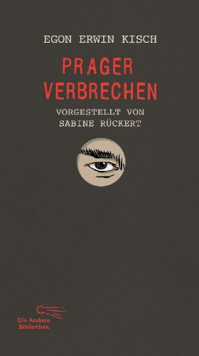 Buchcover und Innenansicht für das Buch: Prager Verbrechen