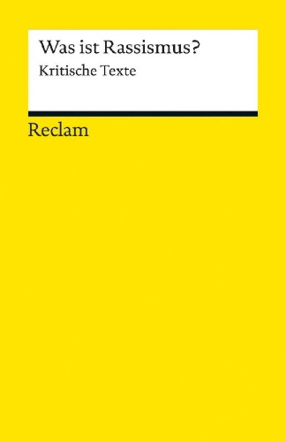 Buchcover und Innenansicht für das Buch: Was ist Rassismus?
