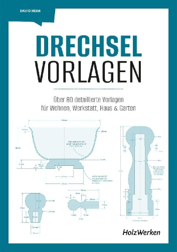 Buchcover und Innenansicht für das Buch: Woodturning Patterns