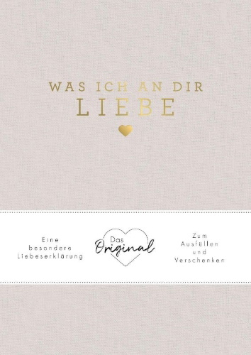 Buchcover und Innenansicht für das Buch: Was ich an dir liebe