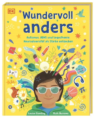 Buchcover und Innenansicht für das Buch: Wundervoll anders