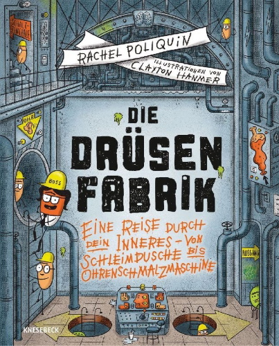 Buchcover und Innenansicht für das Buch: The Gland Factory