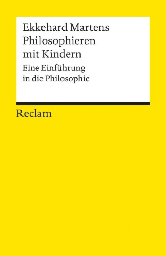 Buchcover und Innenansicht für das Buch: Philosophieren mit Kindern