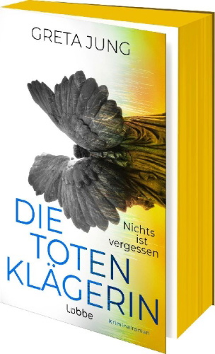 Buchcover und Innenansicht für das Buch: Die Totenklägerin