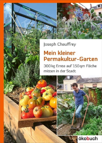 Buchcover und Innenansicht für das Buch: Mon petit jardin en permaculture