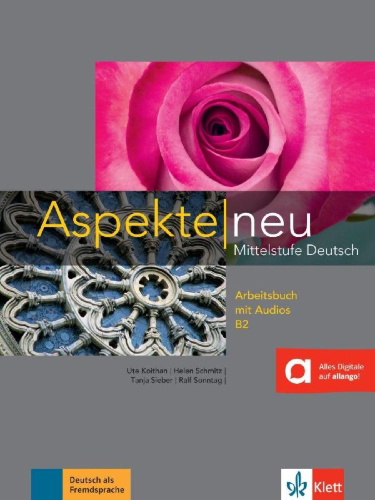 Buchcover und Innenansicht für das Buch: Aspekte neu. Arbeitsbuch mit mit Audios B2