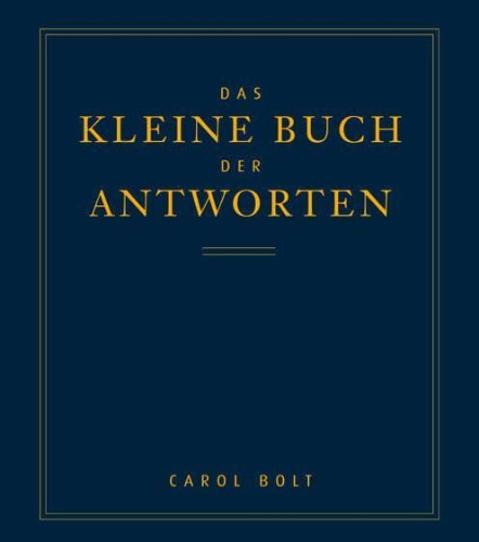 Buchcover und Innenansicht für das Buch: The Book of Answers