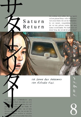 Buchcover und Innenansicht für das Buch: Saturn Return