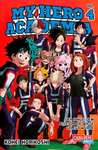Buchcover und Innenansicht für das Buch: Boku no Hero Academia