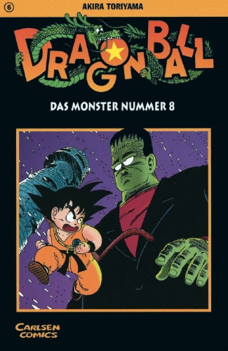 Buchcover und Innenansicht für das Buch: Dragon Ball 06. Das Monster Nummer 8