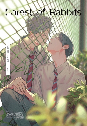 Buchcover und Innenansicht für das Buch: Usagi no Mori