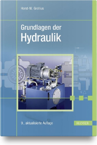 Buchcover und Innenansicht für das Buch: Grundlagen der Hydraulik