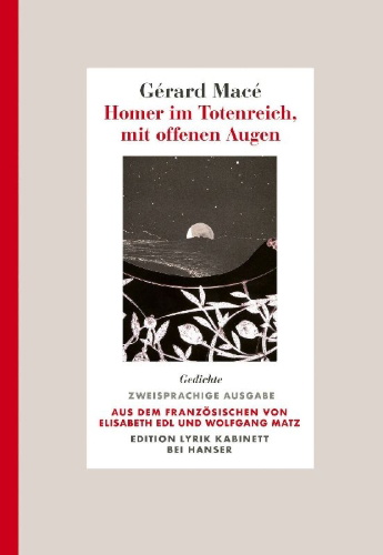Buchcover und Innenansicht für das Buch: Homère au royaume des morts a les yeux ouverts