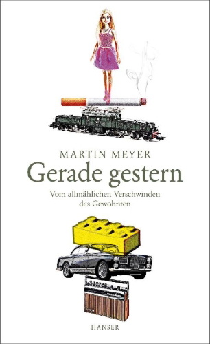 Buchcover und Innenansicht für das Buch: Gerade gestern